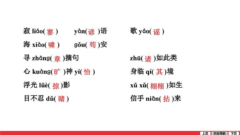 九年级下册第四单元-中考语文第一轮复习课件PPT第4页