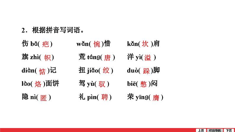 九年级下册第二单元-中考语文第一轮复习课件PPT第4页
