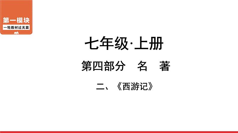 西游记-中考语文第一轮复习课件PPT01