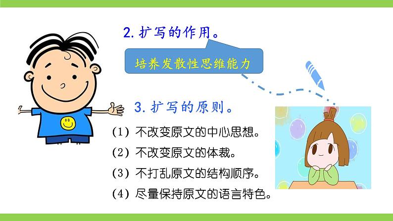 【核心素养】部编版初中语文九下第一单元写作《学习扩写》（课件+教案）05