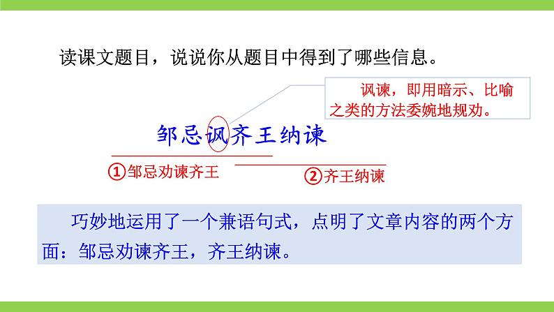 【核心素养】部编版初中语文九下21《邹忌讽齐王纳谏》 课件+教案+导学案（师生版）+同步测试（含答案）03