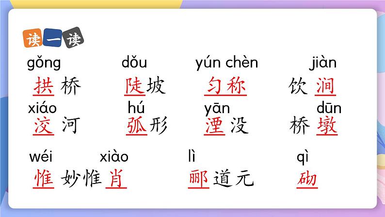 统编版语文八上 18 《中国石拱桥 》课件+教案+课课练+说课稿08