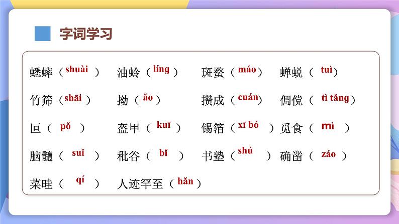 第9课《从百草园到三味书屋》 课件+教案+作业+导学案+练习06