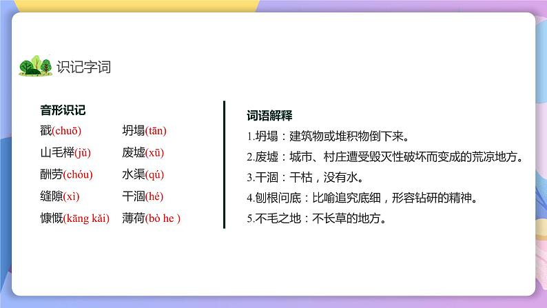 第13课《植树的牧羊人》 课件+教案+作业+导学案+练习08