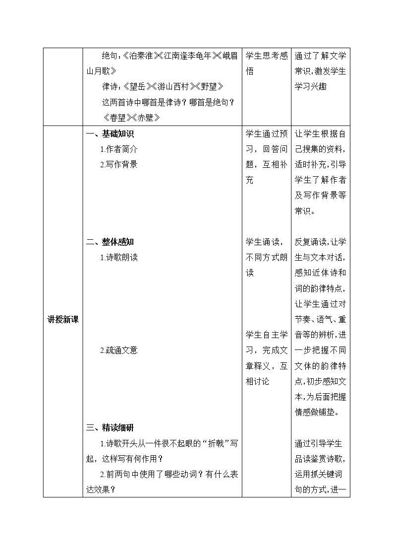 【核心素养目标】人教部编版初中语文八年级上册 《诗歌五首 赤壁》 课件+教案+同步分层练习（含答案）02