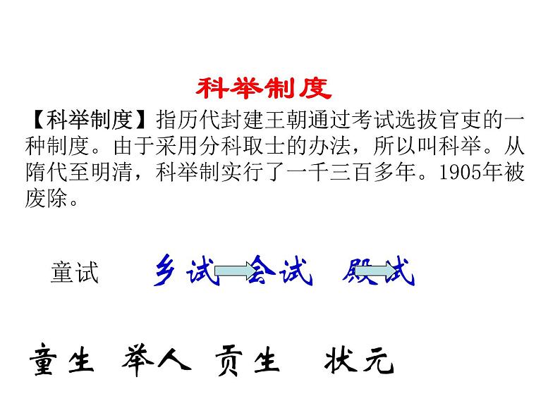 部编版九年级语文上册--23范进中举（精品课件）02