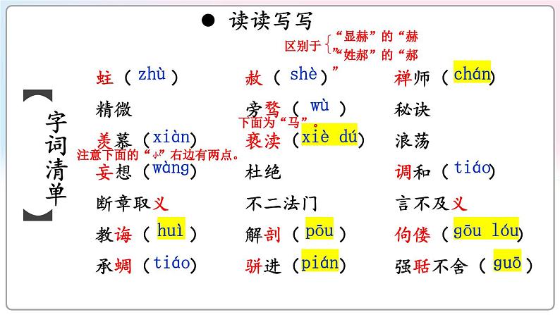 第二单元 7 敬业与乐业 9语上【课件】07