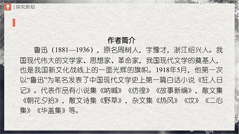 【部编版】九上语文   15《故乡》（第1课时）（课件+教案+学案）03