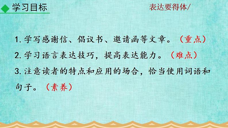 统编版语文八年级上册第六单元写作表达要得体教学资料课件PPT第6页