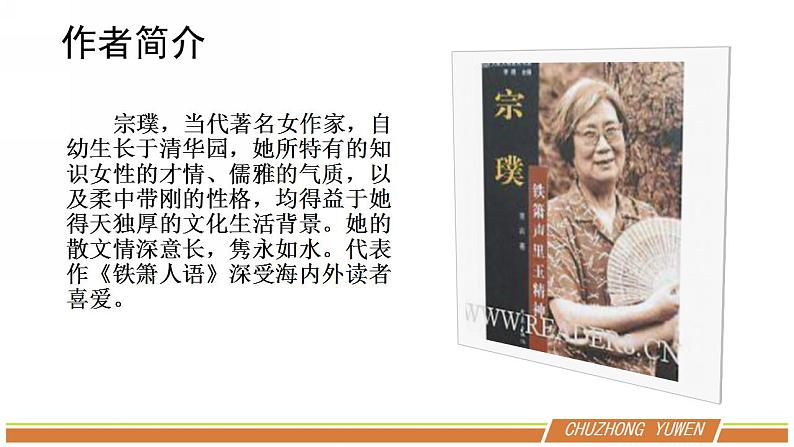 人教部编版语文七年级下册第五单元《紫藤萝瀑布》课件（共2课时）08