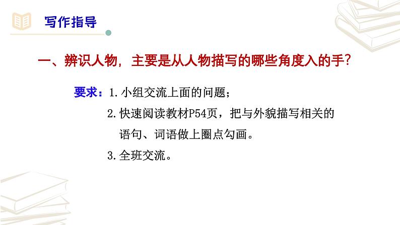 【核心素养】部编版初中语文七年级上册第3单元写作《写人要抓住特点》课件04