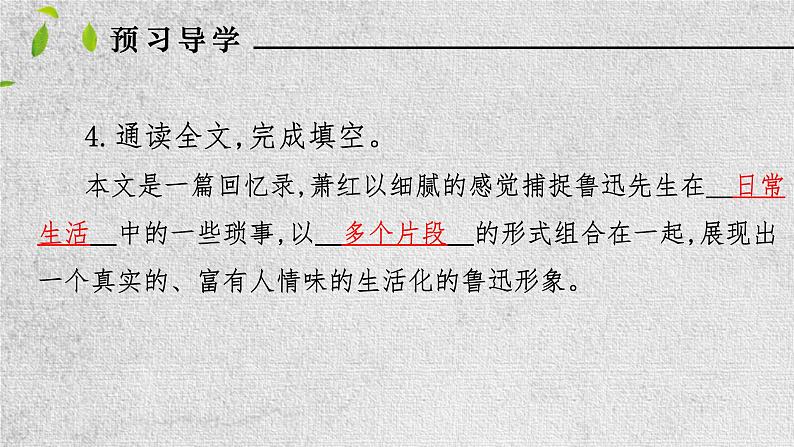 3.回忆鲁迅先生（系列课件）08