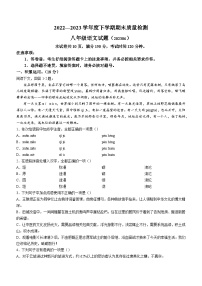 山东省泰安市东平县2022-2023学年八年级下学期期末语文试题