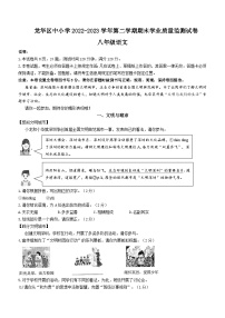 广东省深圳市龙华区2022-2023学年八年级下学期期末语文试题