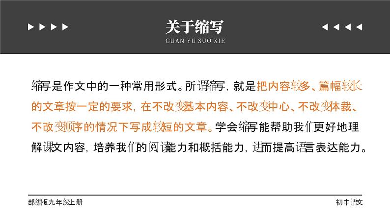 写作-学习缩写 课件02