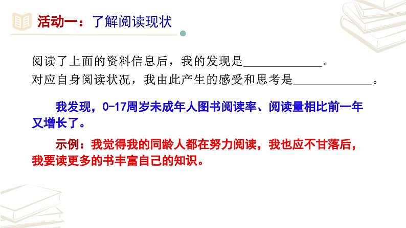 【核心素养】部编版初中语文七年级上册第4单元《综合性学习 少年正是读书时》课件07