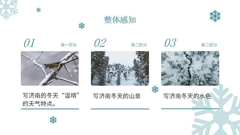 初中语文部编版七年级上册-济南的冬天 课件+教案08
