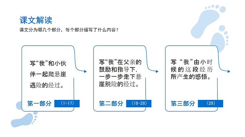 初中语文部编版七年级上册-走一步，再走一步 课件+教案08