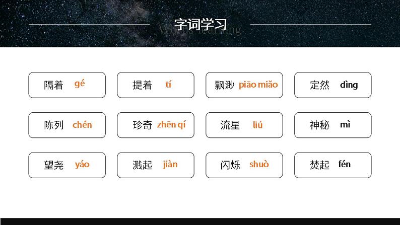 初中语文部编版七年级上册-天上的街市 课件+教案05