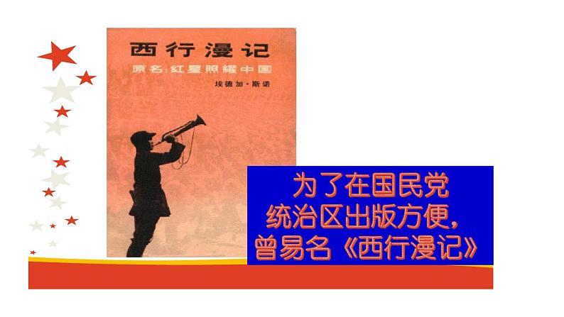 部编版八年级语文上册--名著导读  《红星照耀中国》 纪实作品的阅读（精品课件）第2页