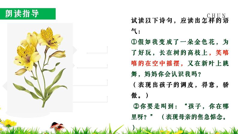 第7课《金色花》课件2023-2024学年统编版语文七年级上册07