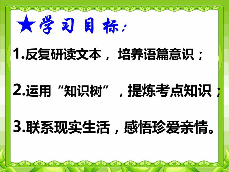 记叙文阅读指导-中考语文一轮复习课件PPT04