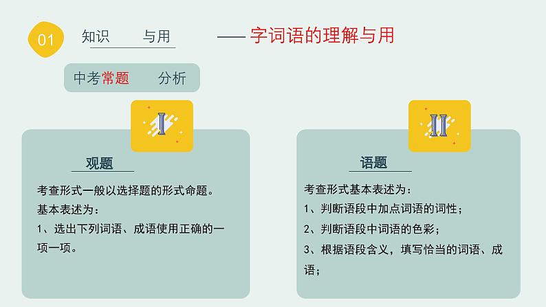 基础知识积累与运用【词语的理解与运用】 -中考语文一轮复习课件PPT第6页