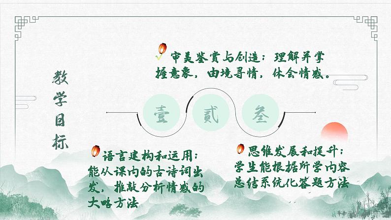 诗歌鉴赏情感分析   课件-中考语文一轮复习03