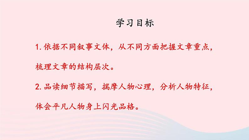 部编七年级语文下册第三单元主题阅读教学课件02