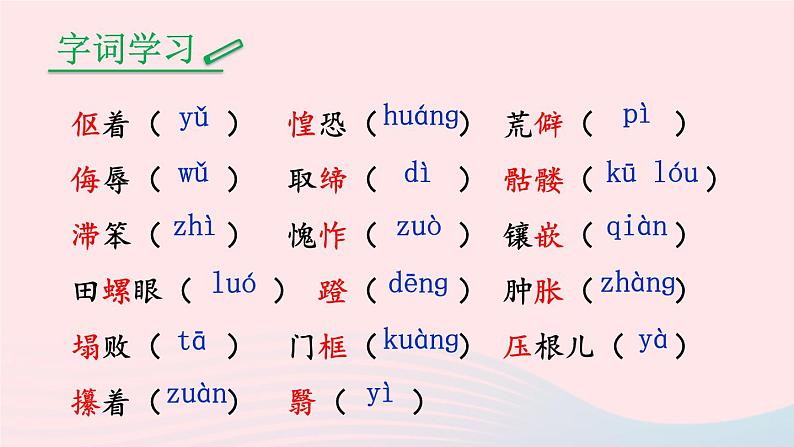 部编七年级语文下册第三单元11老王课件第6页