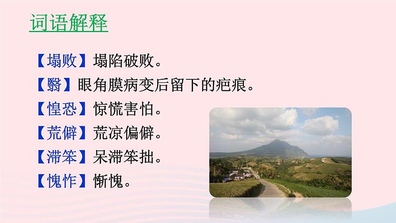 部编七年级语文下册第三单元11老王课件第7页