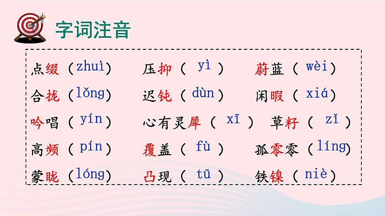 部编七年级语文下册第六单元24带上她的眼睛课件第8页