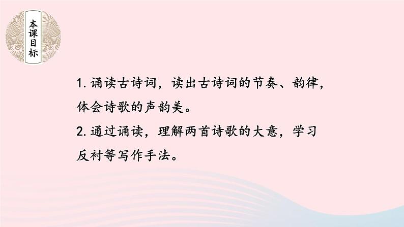 部编七年级语文下册第六单元课外古诗词诵读第2课时教学课件第2页