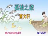 九上语文第17课《孤独之旅》精品实用高效课件
