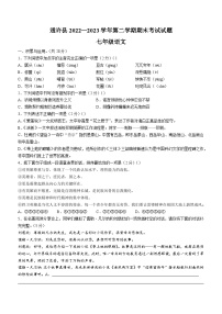 河南省开封市通许县2022-2023学年七年级下学期期末语文试题（含答案）
