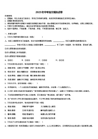 2022-2023学年湖南省长沙市师大附中教育集团第十中考语文模试卷含解析