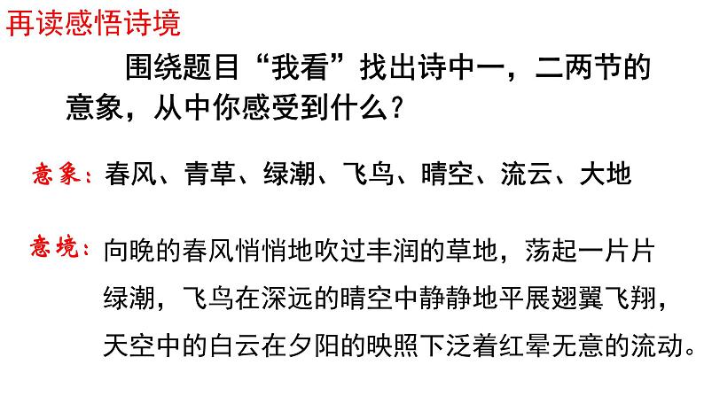 部编版九年级语文上册--6我看（精品课件）05