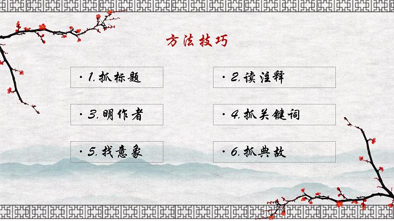 中考语文二轮专题复习：古诗词鉴赏课件PPT02