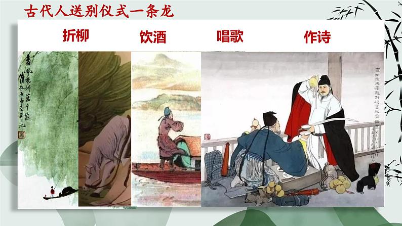 中考语文二轮专题复习：诗词鉴赏之送别诗赏析答题技巧讲解课件03