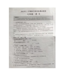 湖南省怀化市芷江县2022-2023学年七年级下学期期末教学质量监测语文试题