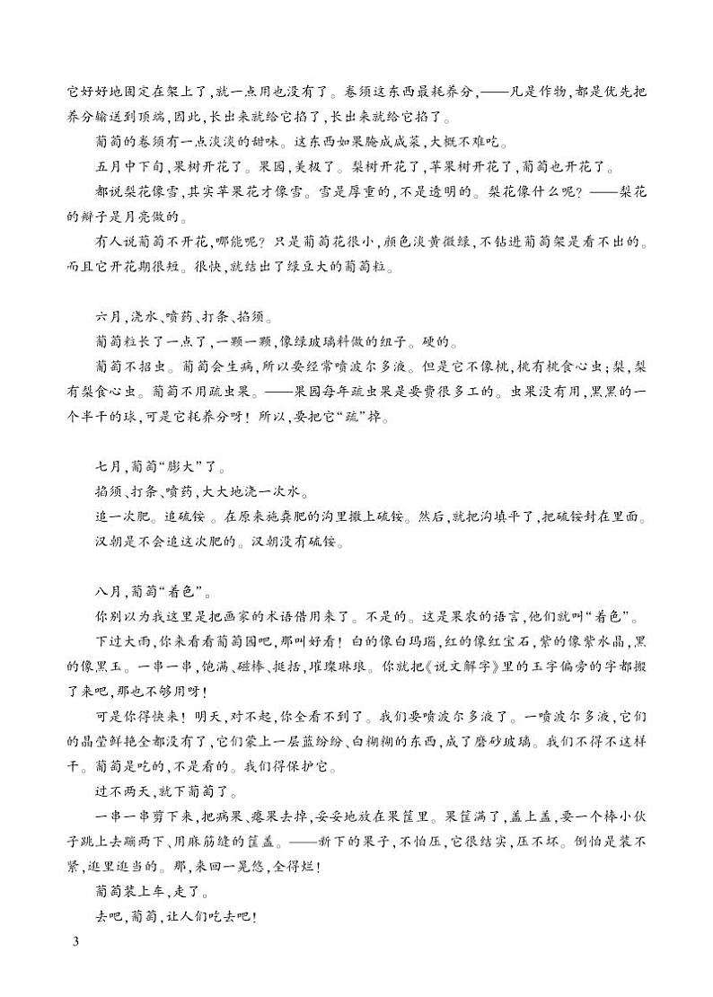 雨的四季 类文阅读第3页