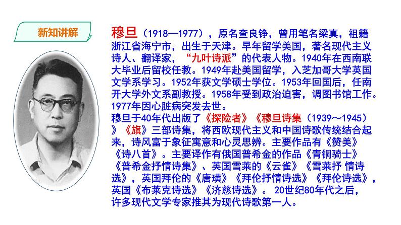 2023-2024 部编版语文九年级上册 6《我看》课件+教案+学案05