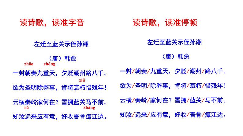 《左迁至蓝关示侄孙湘》课件第6页
