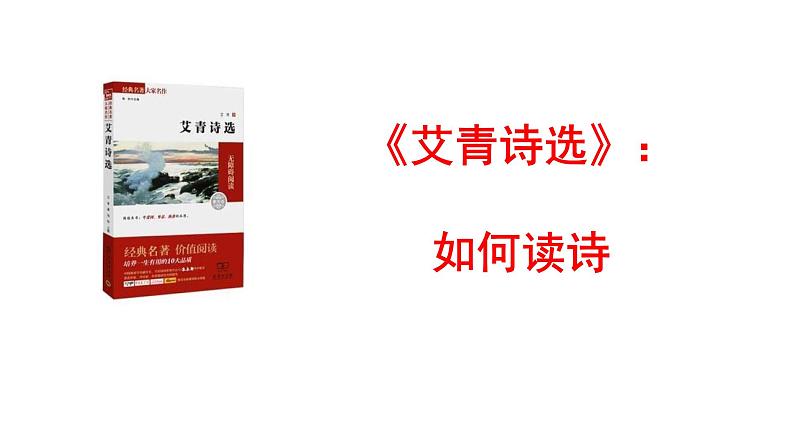 2023-2024 部编版语文九年级上册 九年级上册第一单元名著导读（一）《艾青诗选》课件+学案+教案03