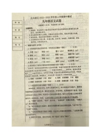 辽宁省沈阳市沈北新区2022-2023学年九年级上学期期中考试语文试题