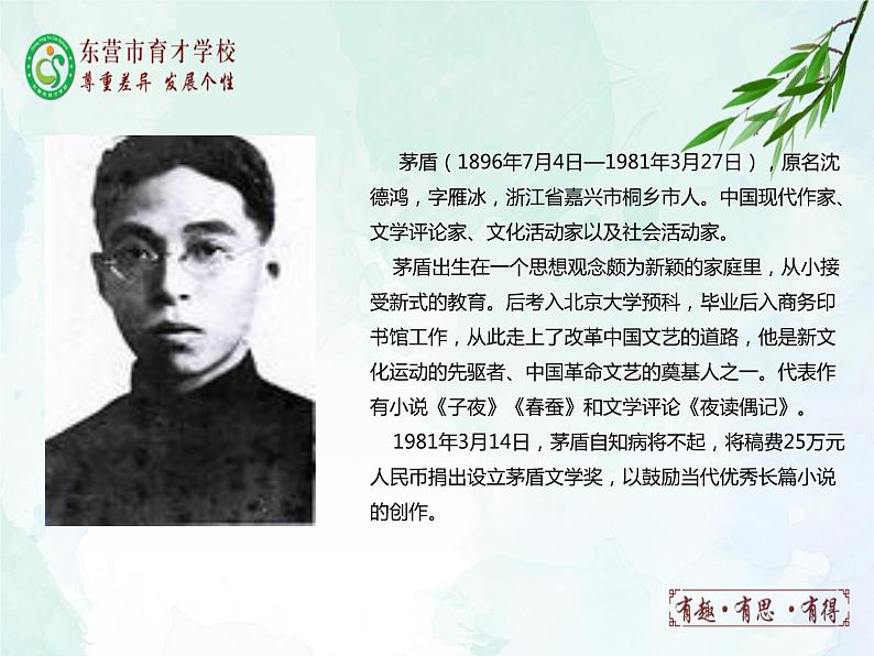15白杨礼赞课件- 部编版（五四制）八年级语文上册第3页
