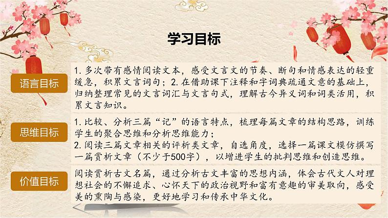 【大单元整体设计】 统编版 初中语文 八年级下册 第三单元：漫步古文雅苑（课件）02