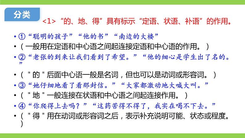 部编教材语法修辞“补白”七下微课《助词（一）（二）》（PPT+任务单）08