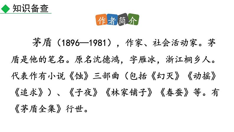初中语文八年级上册15 白杨礼赞教学课件（2023秋）第4页