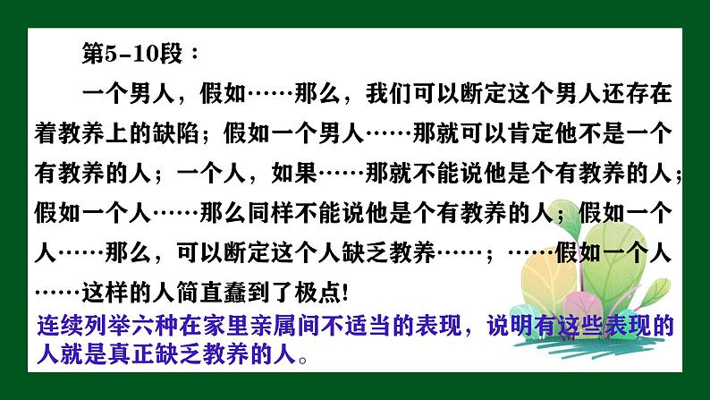 群文阅读：《论教养》《精神的三间小屋》（课件）-2022-2023学年九年级语文上册随堂教案+精品课件第6页